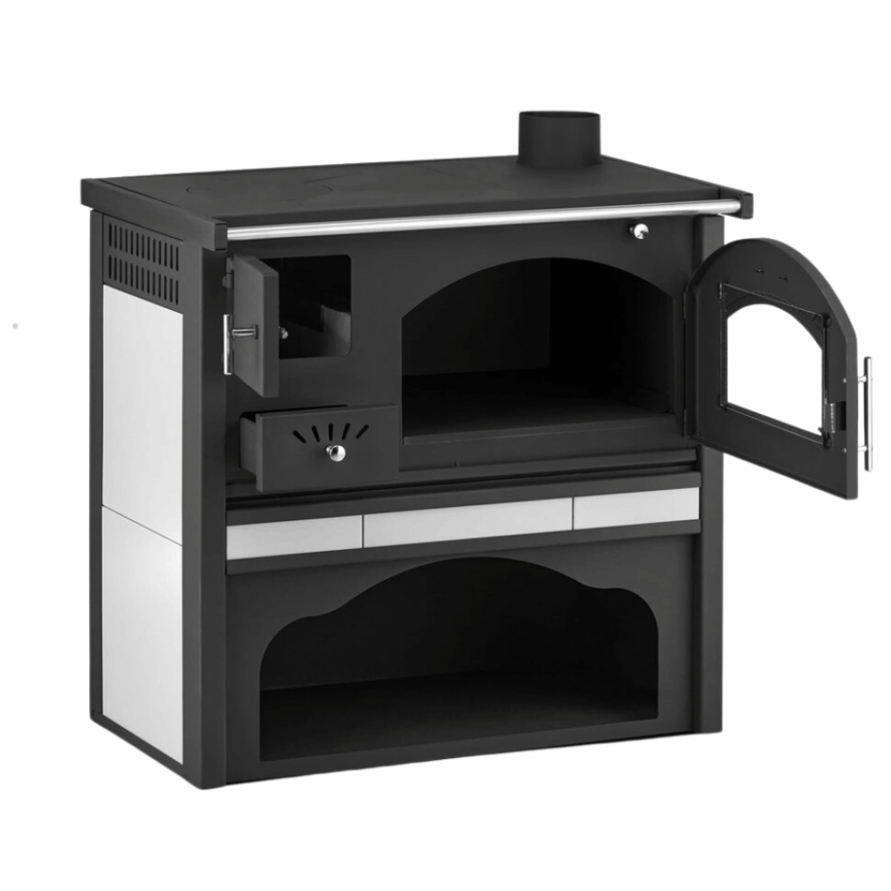 Fogão à lenha Zvezda Classic GF Cerâmica, 5.7kW | Fogões a lenha | Lenha |