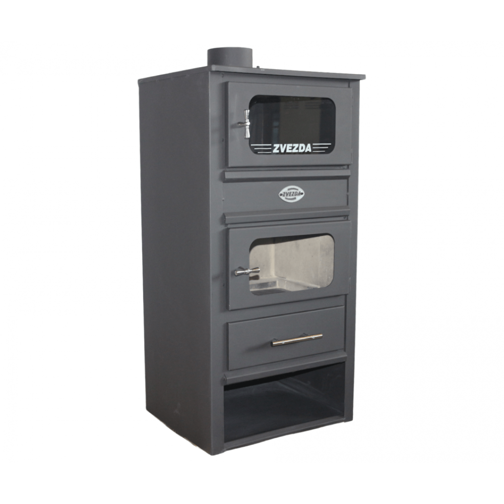 Salamandra a lenha com forno Zvezda MF, 10.9kW | Salamandras a lenha com forno | Salamandras a lenha |