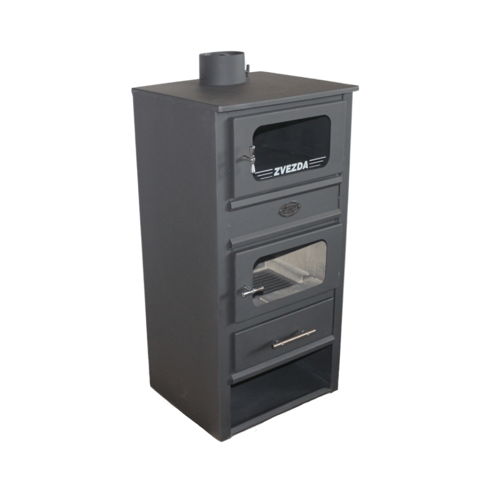 Salamandra a lenha com forno Zvezda MF, 10.9kW | Salamandras a lenha com forno | Salamandras a lenha |