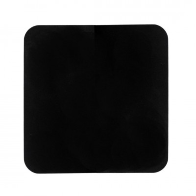 Plataforma de piso à prova de fogo para fogão a lenha, aço preto 2mm, tamanho 98x98cm - Acessórios