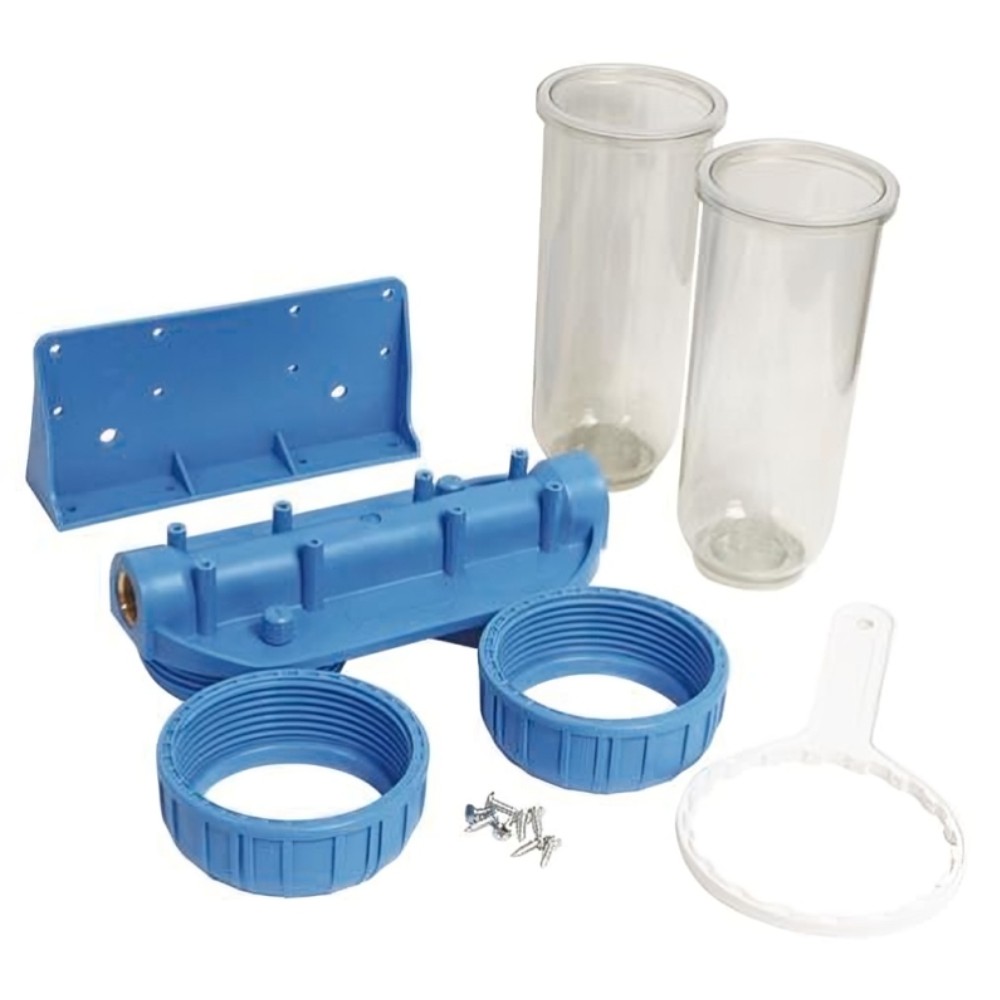 Carcaça de Filtro de Água Senior 10" com Filtros Incluídos, Rosca de 3/4" | Depósitos para água potável |  |