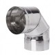 Kit chaminé para salamandra a lenha, aço inox AISI 304, Ф130mm | Kit Chaminé | Chaminés |