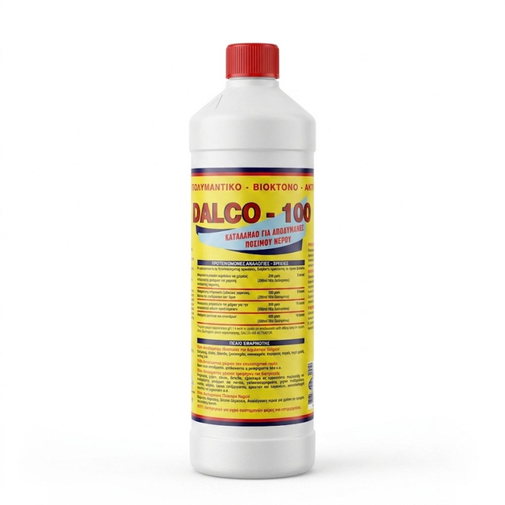 Desinfetante para água potável e superfícies Dalco-100, 1 litro |  |  |