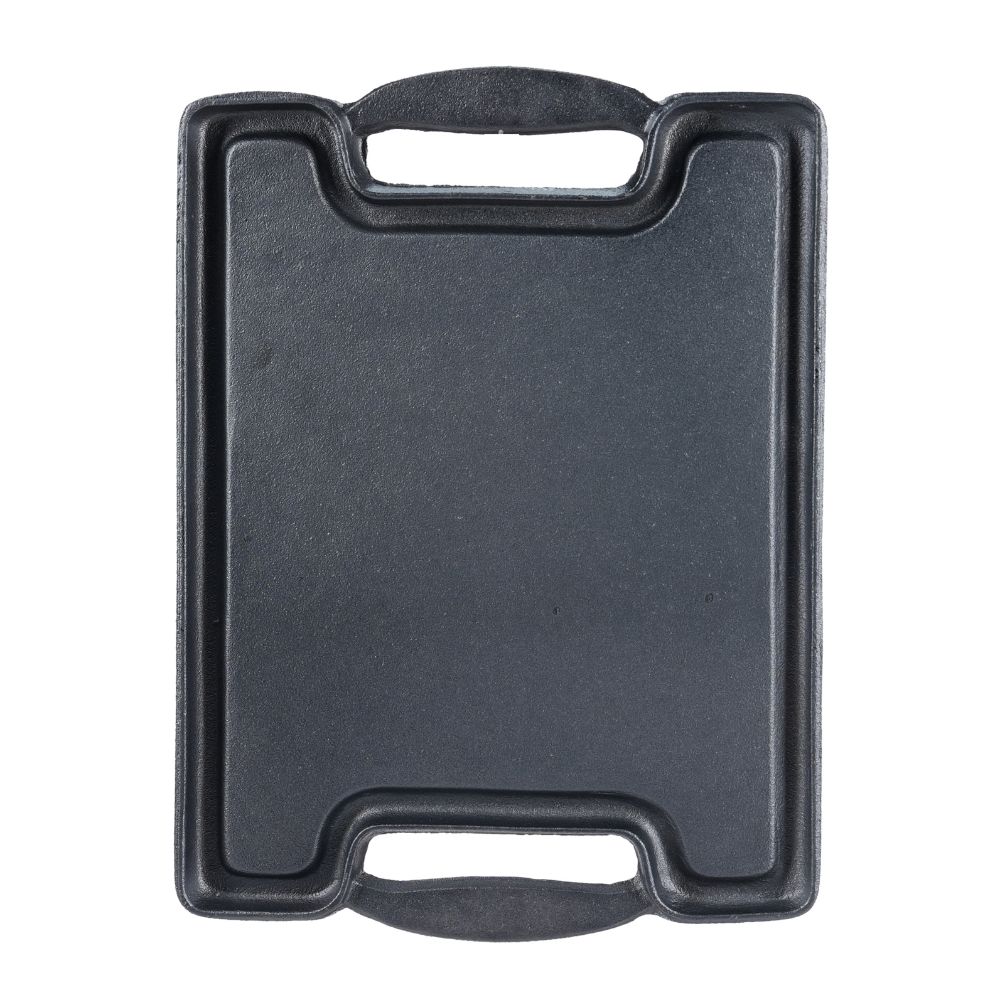 Chapa de grelhar em ferro fundido reversível, 36x25 cm |  |  |
