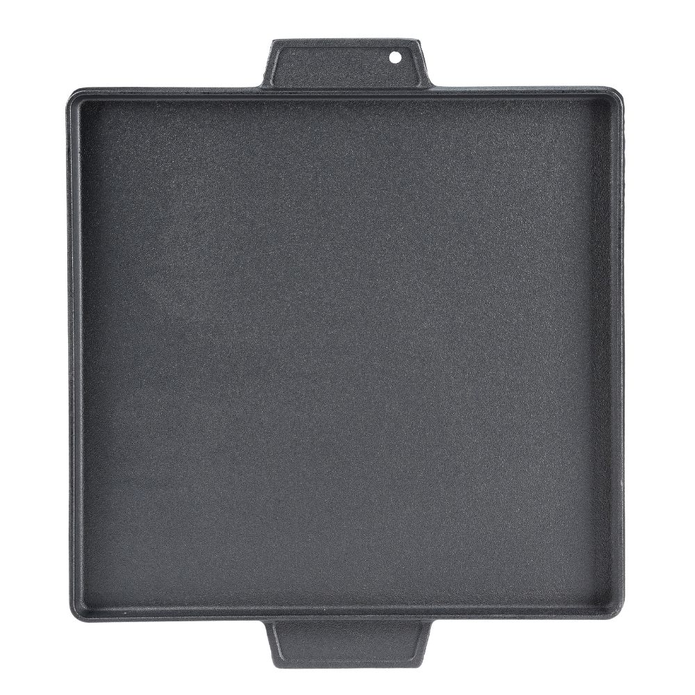 Chapa de grelhar em ferro fundido reversível, 38x38 cm |  |  |