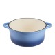 Panela de ferro fundido esmaltada, azul, Ф22 |  |  |