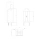 Lareira a gás Velmora Fire GAS STANDING STRAIGHT, 3.9kW - 6.0kW | Lareiras a gás | Lareiras |