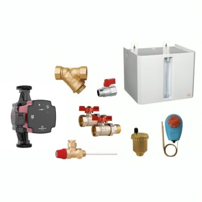 Kit hidraulico para sistema de aquecimento central tipo aberto - Produtos para comparar
