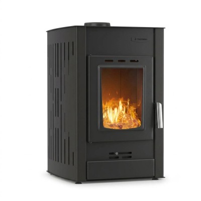 Salamandra a lenha para aquecimento central Velmora Fire ATS HYDRO preto, 25kW - Produtos para comparar