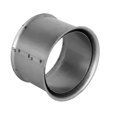 Roseta de chaminé dupla PARKANEX, aço, 115mm, Ø130, Espessura 2mm - Produtos para comparar