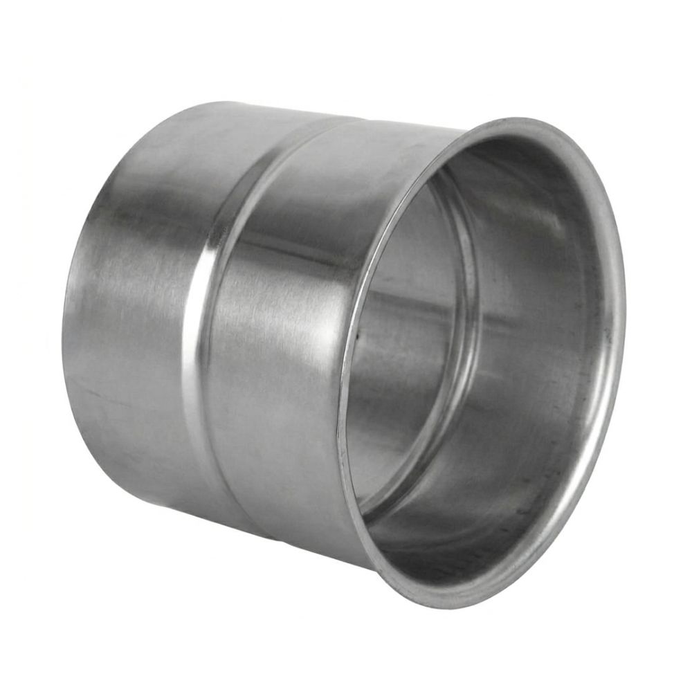 Roseta de chaminé PARKANEX, aço, preto, Ø130, Espessura 2mm | Chaminés curvas | Chaminés |