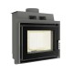 Lareira a lenha UNIFLAM 600 DURO S com fornecimento de ar, 10kW | Lareiras modernas | Lareiras |