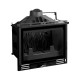 Lareira a lenha UNIFLAM 600 PLUS ECO com registo, 8kW | Lareiras modernas | Lareiras |