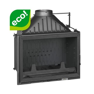 Lareira a lenha UNIFLAM 700 LUX ECO com registo e fornecimento de ar, 12kW - Lareiras