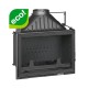 Lareira a lenha UNIFLAM 700 LUX ECO com registo e fornecimento de ar, 12kW | Lareiras ferro fundido | Lareiras |
