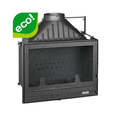 Lareira a lenha UNIFLAM 700 OPTIMA ECO com registo e fornecimento de ar, 12kW - Lareiras