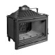 Lareira a lenha UNIFLAM 700 OPTION ECO com registo e fornecimento de ar, 10kW | Lareiras ferro fundido | Lareiras |