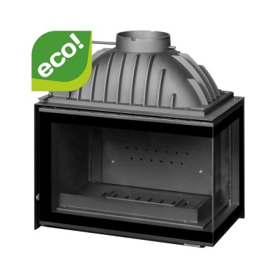 Lareira a lenha UNIFLAM 700 PLUS ECO com registo, lado direito, 9kW - Lareiras