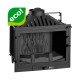 Lareira a lenha UNIFLAM 700 STANDARD ECO com registo, 10kW | Lareiras ferro fundido | Lareiras |