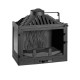 Lareira a lenha UNIFLAM 700 STANDARD com registo, lado esquerdo, 14kW | Lareiras ferro fundido | Lareiras |