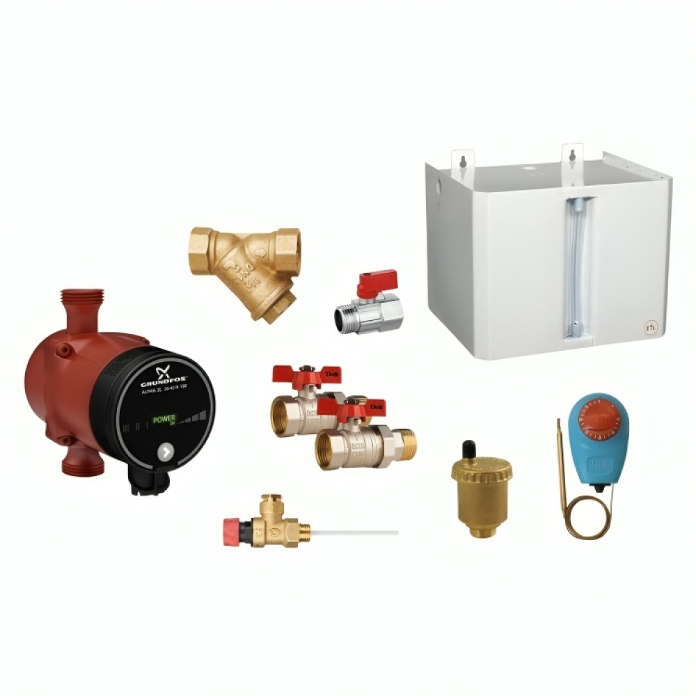 Kit hidraulico para sistema de aquecimento central tipo aberto | Kits hidráulicos | Aquecimento central |