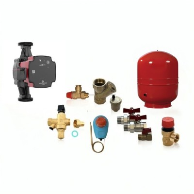 Kit hidraulico para sistema de aquecimento central tipo fechado - Produtos para comparar