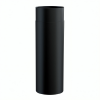 Tubo de chaminé em aço preto MK NERO, reto, comprimento 0.5m, Ø150, Espessura 2mm