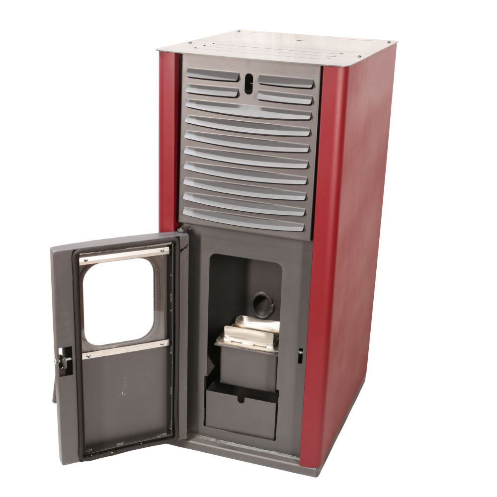 Salamandra a pellets para aquecimento central Mytherm IOLI TS 27 vermelho, 29.5kW | Salamandras a pellets para aquecimento central Salamandra a pellets para aquecimento central Mytherm IOLI TS 27 vermelho, 29.5kW | Salamandras a pellets para aquecimento central | Salamandras a pellets |