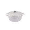 Panela funda de ferro fundido Solagio, Ivory, Ф12