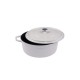 Panela funda de ferro fundido Hosse, Ivory, Ф12 | Panela de ferro fundido |  |