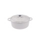 Panela funda de ferro fundido Hosse, Ivory, Ф12 | Panela de ferro fundido |  |