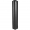 Tubo de chaminé em aço preto PARKANEX, reto, comprimento 1m, Ø150, Espessura 2mm