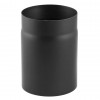 Tubo de chaminé em aço preto PARKANEX, reto, comprimento 0.25m, Ø150, Espessura 2mm