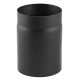 Tubo de chaminé em aço preto PARKANEX, reto, comprimento 0.25m, Ø150, Espessura 2mm | Chaminés curvas | Chaminés |