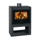 Wood burning stove Prity PM TV 13kW, Log | Salamandras a lenha com ventilação | Salamandras a lenha |