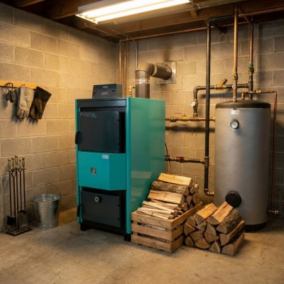 Pyrolysis Caldeira a lenha Mavil Pyro 30, 34kW - Produtos para comparar