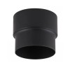 Adaptador de chaminé PARKANEX, aço, preto, Ø120-130, Espessura 2mm