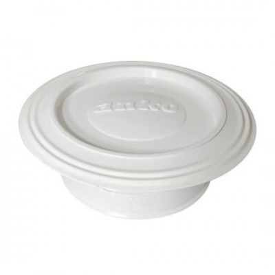 Roseta de chaminé, Diâmetro 130mm-200mm, Branco - Rosetas de chaminé