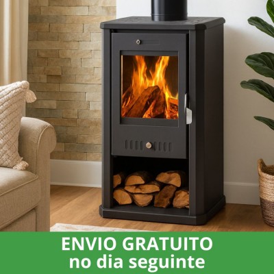 Salamandra a lenha Balkan Energy Bianca, 8.5kW - Salamandras a lenha