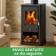 Salamandra a lenha Balkan Energy Bianca, 8.5kW | Salamandras a lenha com ventilação | Salamandras a lenha |