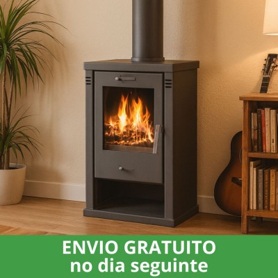 Salamandra a lenha Balkan Energy Talon 7kW, Log - Salamandras a lenha