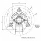 Exaustor de fumaça TRIAL CAF15Y-120S para salamandras a pellets Caminetti Montegrappa | Ventiladores e sopradores para salamandrs a pellets | Peças de salamandra a pellets |