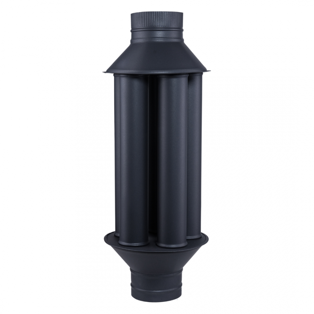 Trocador de calor chaminé Vulkan, Inox, Diâmetro 150mm, 5 tubos | Trocadores de calor de chaminé | Chaminés |