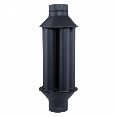 Trocador de calor chaminé Vulkan, Inox, Diâmetro 150mm, 5 tubos - Trocadores de calor de chaminé