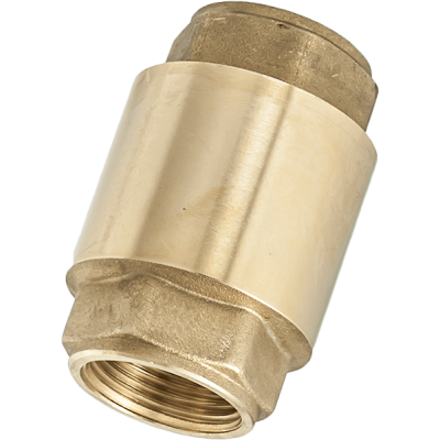 Válvula de retenção com mola e disco metálico Hydro - latão - 0404884 - Tamanho (polegada): 1" - Hydro