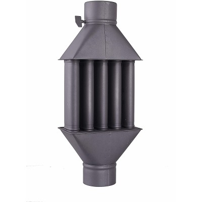 Trocador de calor chaminé, Diâmetro 130mm - Trocadores de calor de chaminé