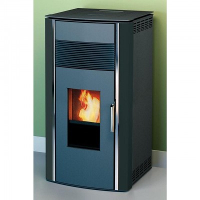Salamandra a pellets Alfa Plam Luca, Preto, 8 kW - Produtos para comparar