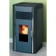 Salamandra a pellets Alfa Plam Luca, Preto, 8 kW | Salamandras a lenha com ventilação | Salamandras a pellets |