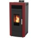 Salamandra a pellets para aquecimento central Alfa Plam Commo Bordeaux, 22.5 kW | Salamandras a pellets para aquecimento central | Salamandras a pellets |