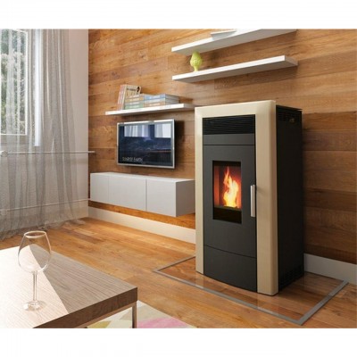 Salamandra a pellets para aquecimento central Alfa Plam Commo, 22.5 kW - Produtos para comparar